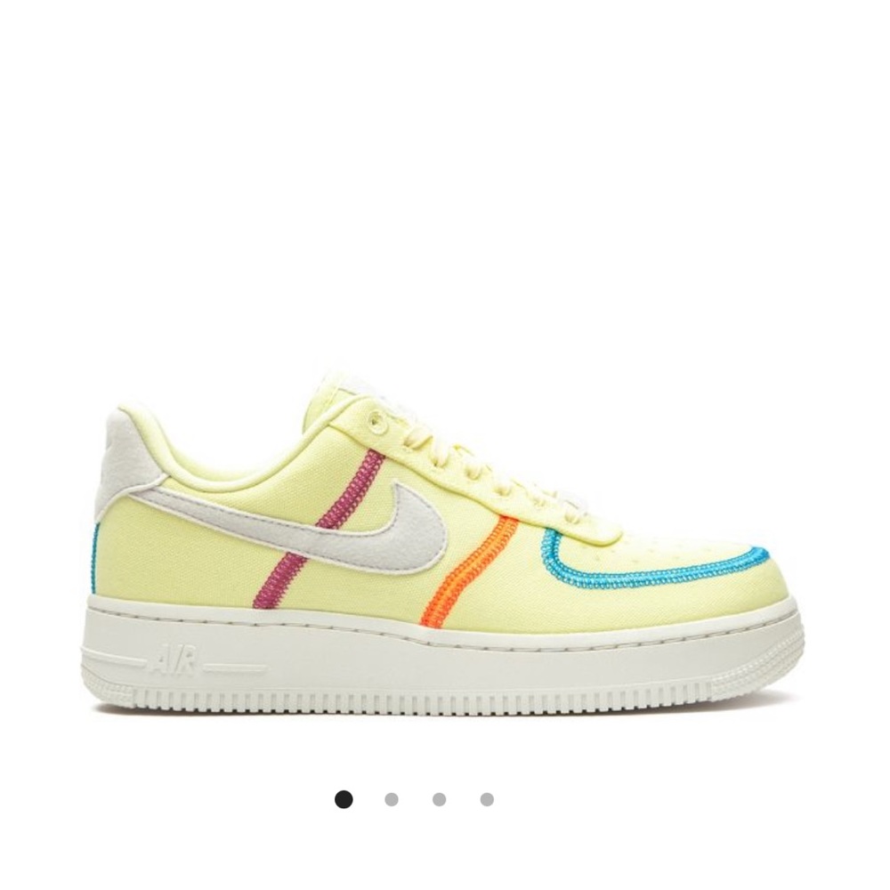 2020 Womens Air Force 1 '07 Low LX 'Stitched Canvas